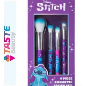 Taste Beauty Disney Stitch 4-Piece Cosmetic Brush Set